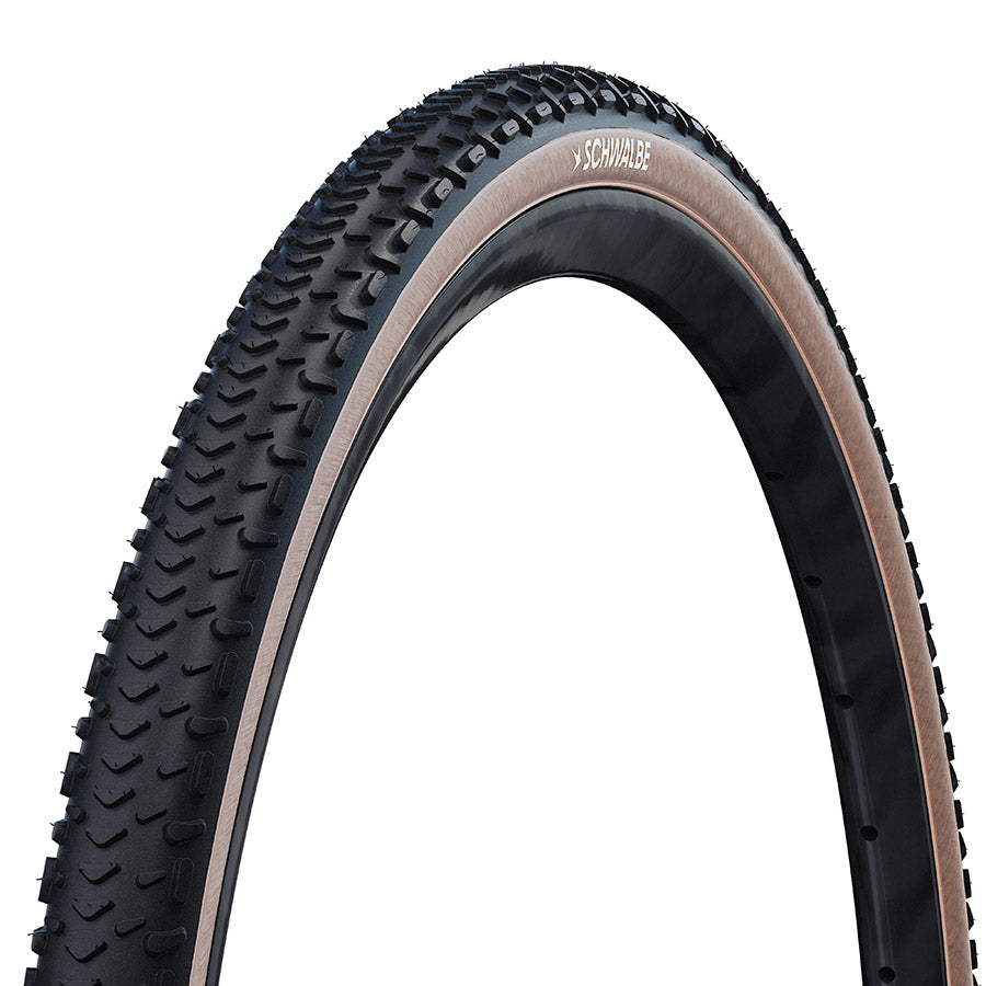Schwalbe G-One RX Tire - 700 x 40 Tubeless Folding BLK/Transparent Evolution Line Pro Addix Race