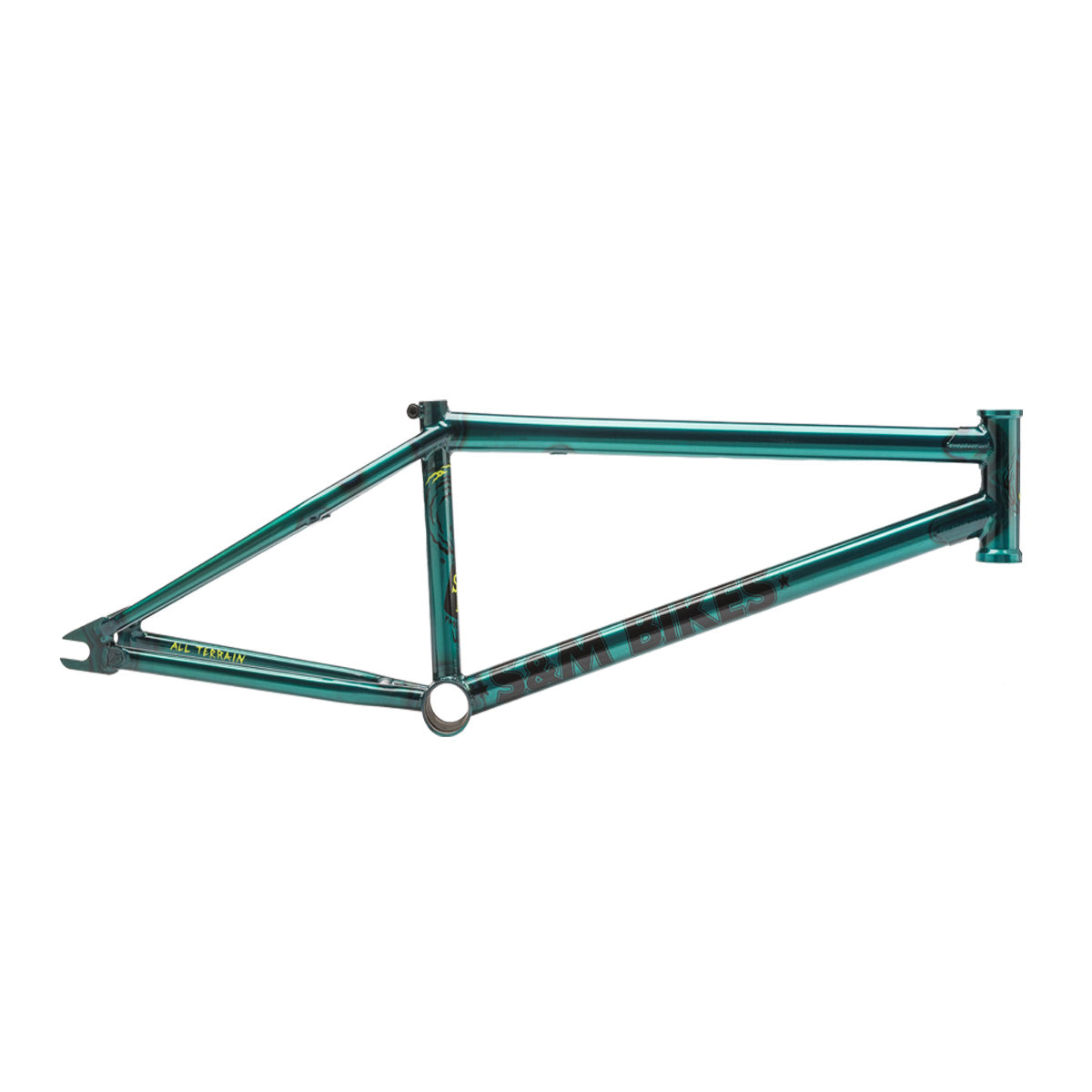 Color:Trans Teal, Size:22"