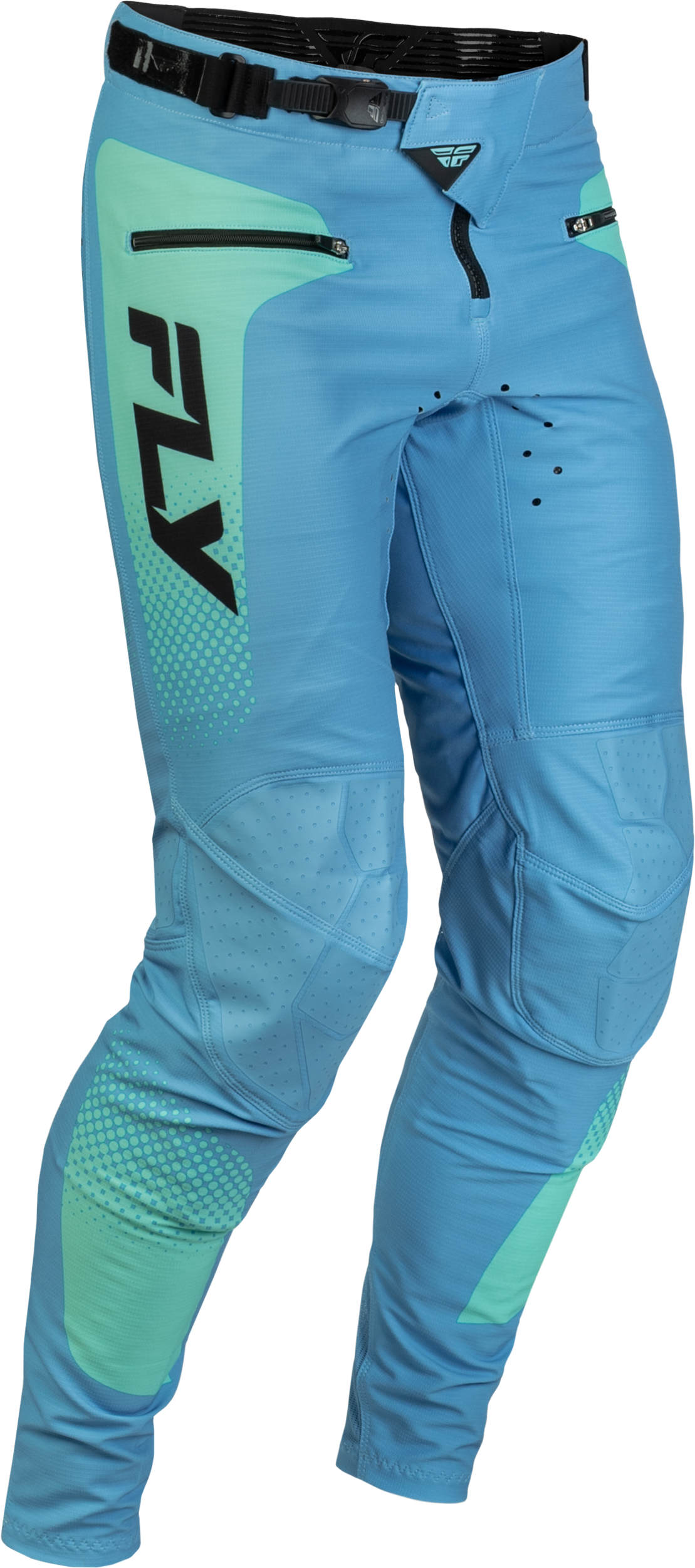 Fly Racing Youth Rayce Sonar Bicycle Pants 2027 Teal/Aqua
