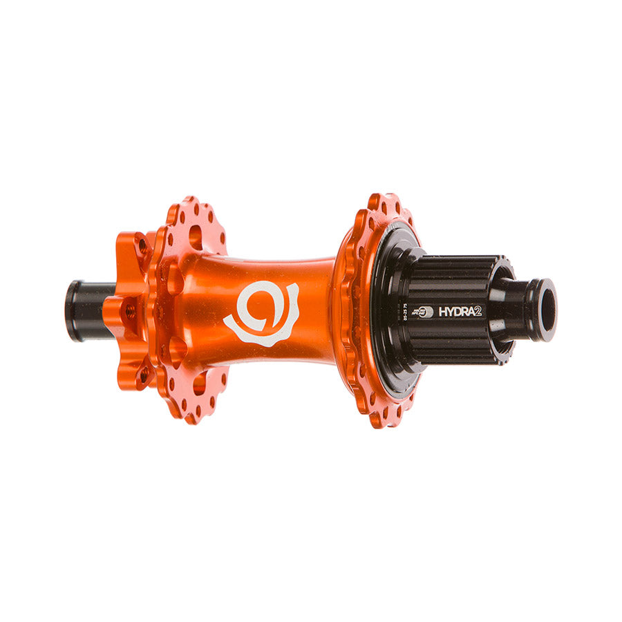 Industry Nine Hydra 2 Classic Rear Hub - 12 x 148mm 6-Bolt Micro Spline Orange 32H