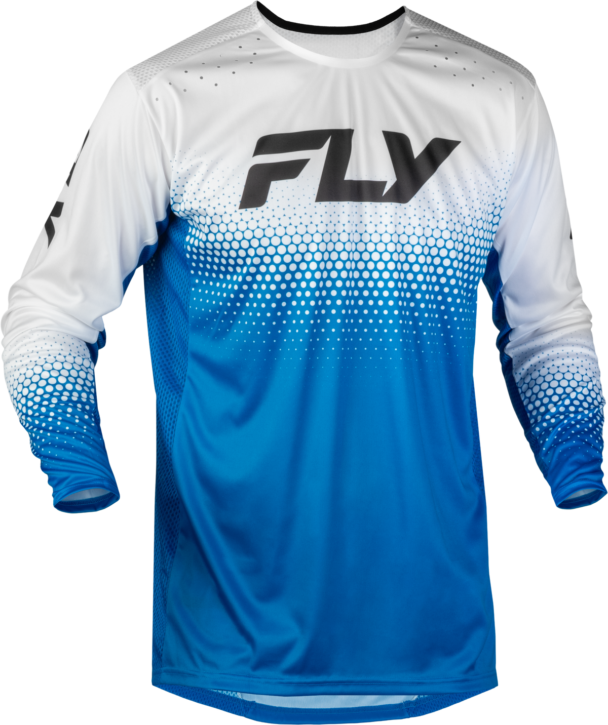 Fly Racing Rayce Sonar Bicycle Jersey 2027 Blue/White/Black