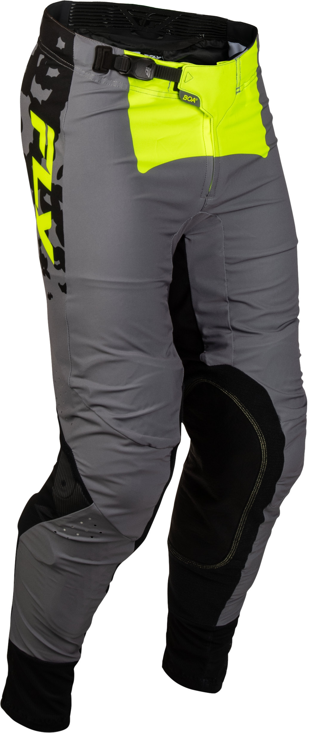 Fly Racing Lite Flake Pants 2027 Grey/Hi-Vis/Black
