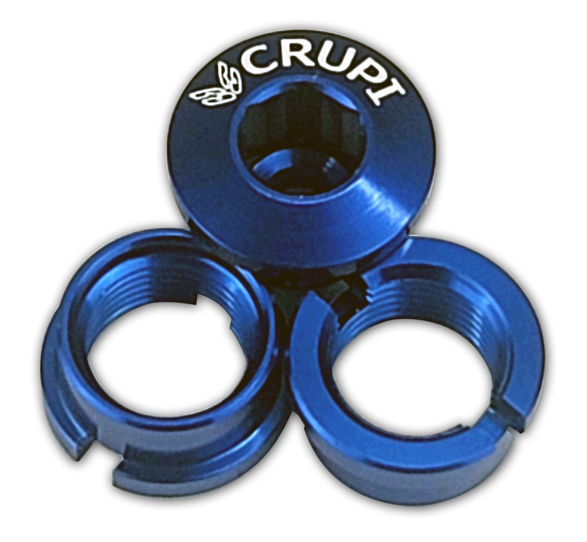 Crupi Parts Chainring Blue Crupi Alloy Chain Ring Bolts