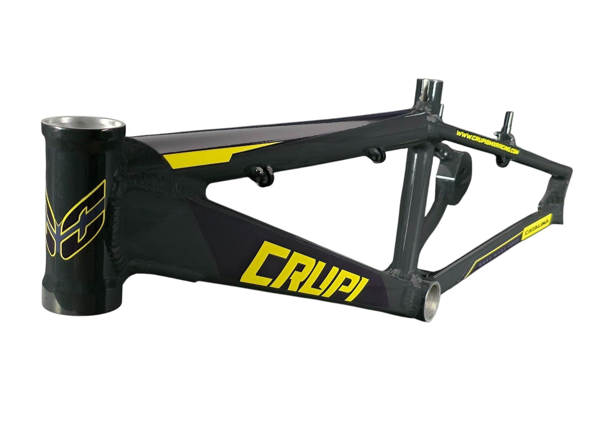 Crupi Parts Frames Charcoal / with Yellow decals Crupi Catalina 2.0 Junior Race Frame
