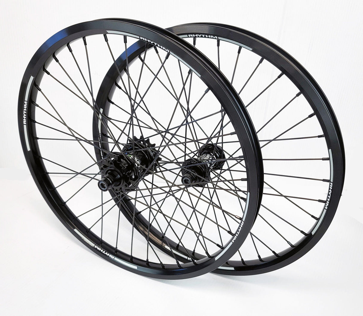 Crupi Parts Wheels 20 x 1.75 36H Disc w/10mm Front / All Black Crupi Pro 36H 20" & 24" Disc Brake Wheels