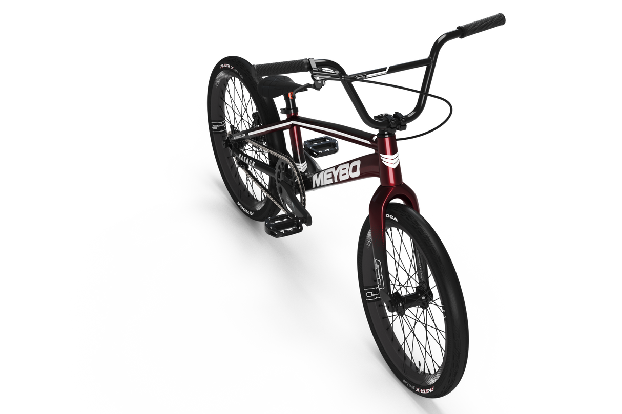Meybo Patron BMX Race Bike-Red/Black/White-Pro 22