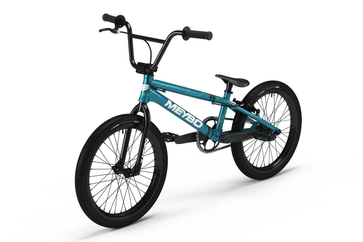 Meybo TLNT BMX Race Bike-Blue/Yellow/White-Mini