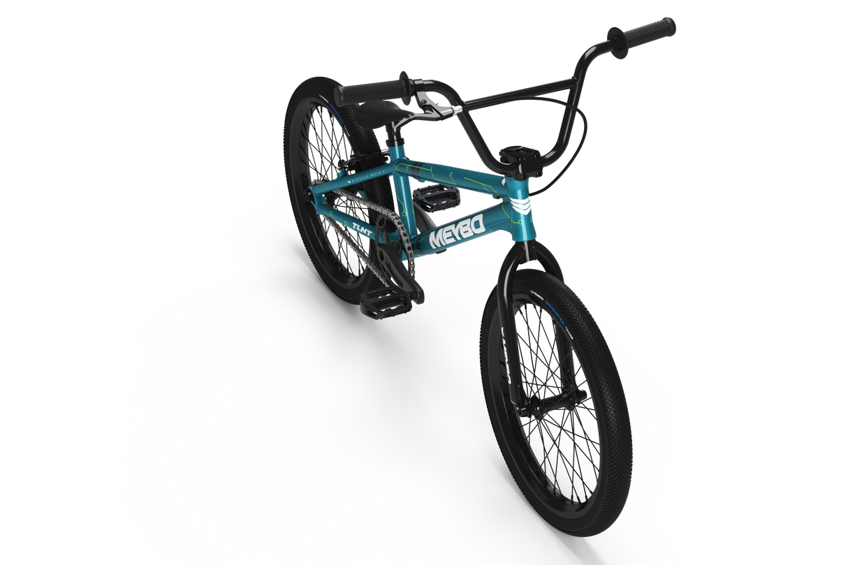 Meybo TLNT BMX Race Bike-Blue/Yellow/White-Mini