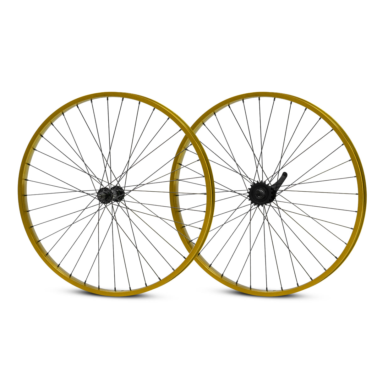 26"x25mm 1s Wheelset