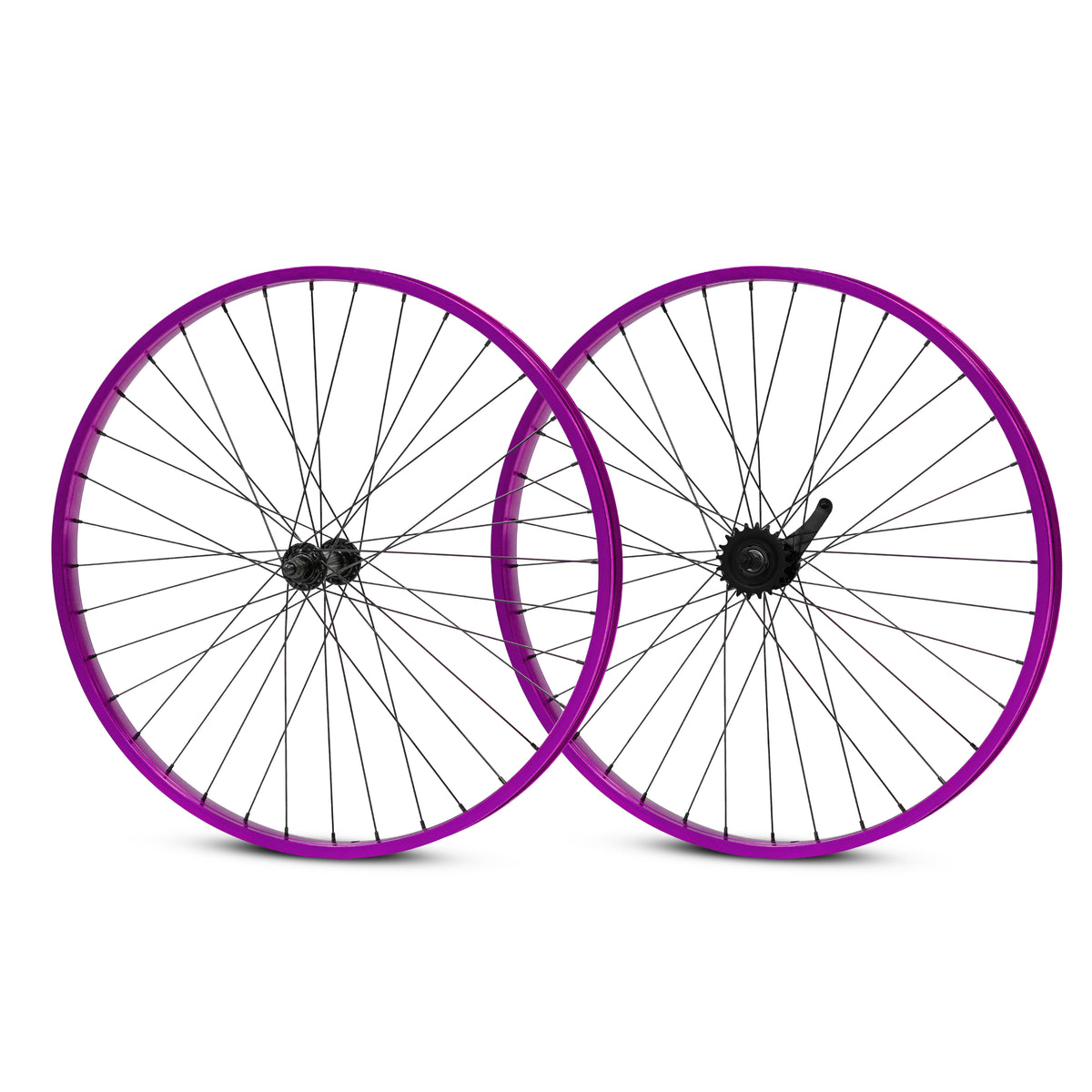 26"x25mm 1s Wheelset