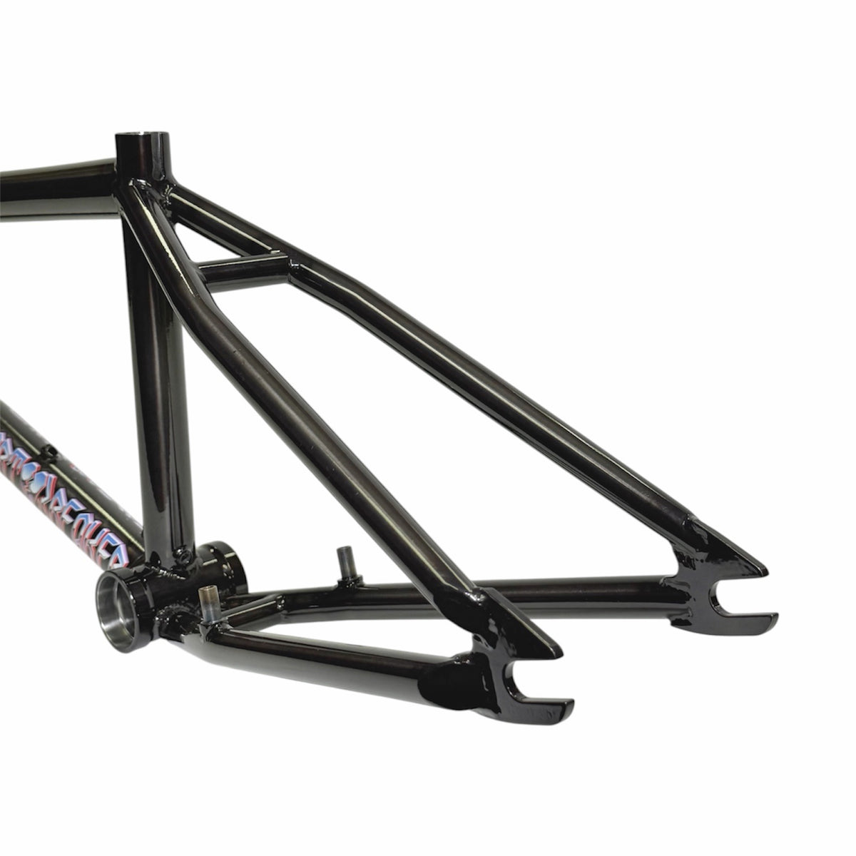 Color:TRANS SMOKE BLACK, Size:21"