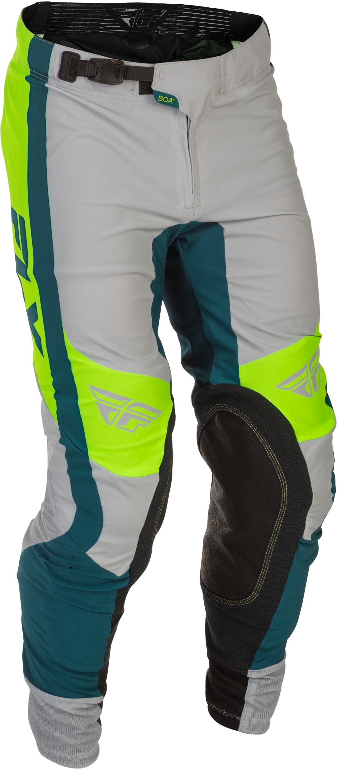 Fly Racing Lite Pants 2026 Grey/Lime/Teal