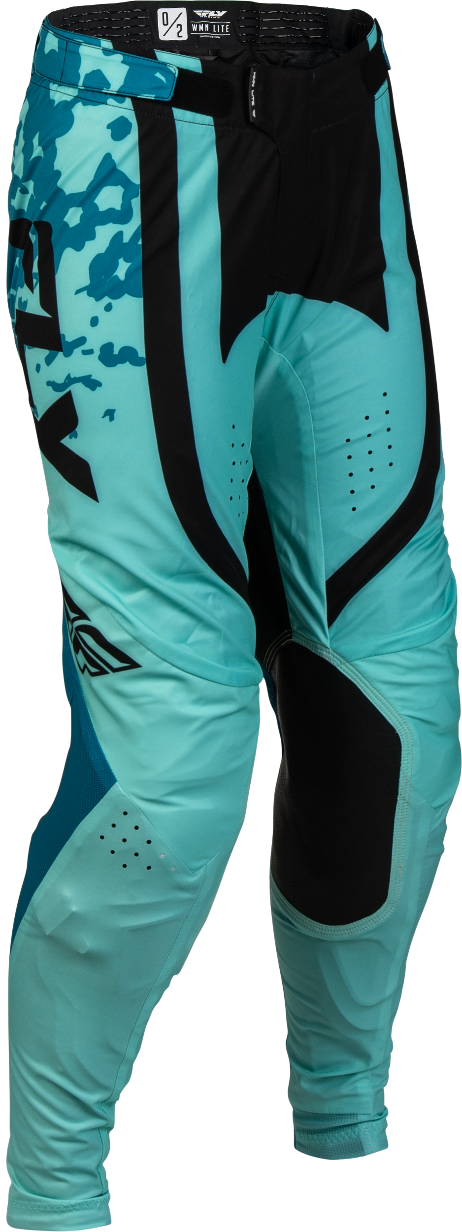 Fly Racing Women's Lite Flake Pants 2027 Aqua/Teal/Black