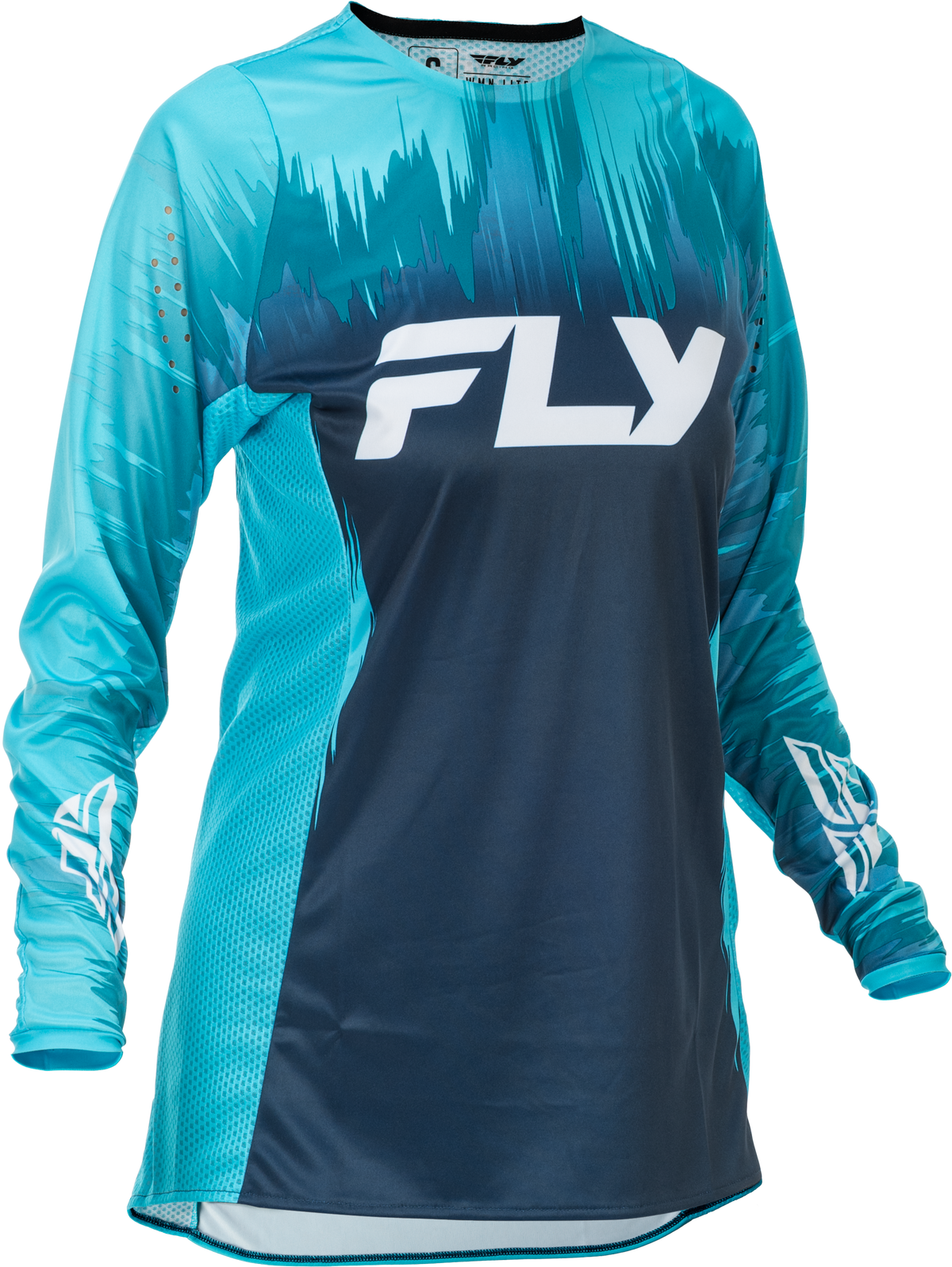 Fly Racing Women's Lite Jersey 2026 Aqua/Navy/White