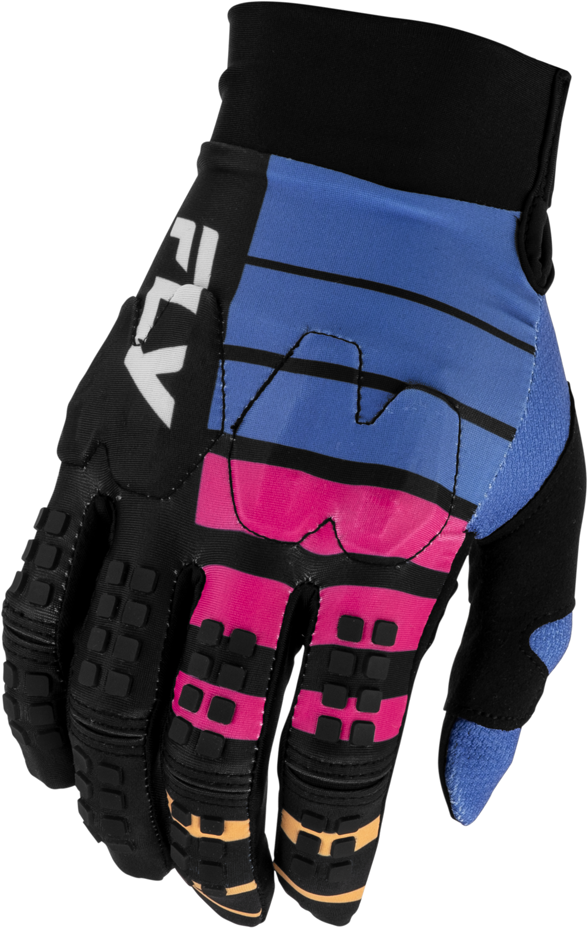 Fly Racing Youth Evolution DST Bolt Gloves 2027 Black/Blue/Multi