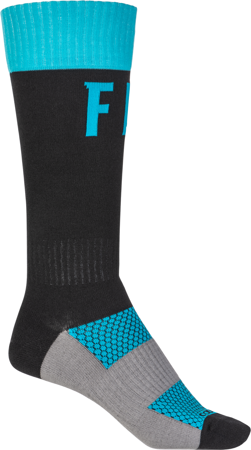 Fly Racing MX Pro Socks Blue/Black
