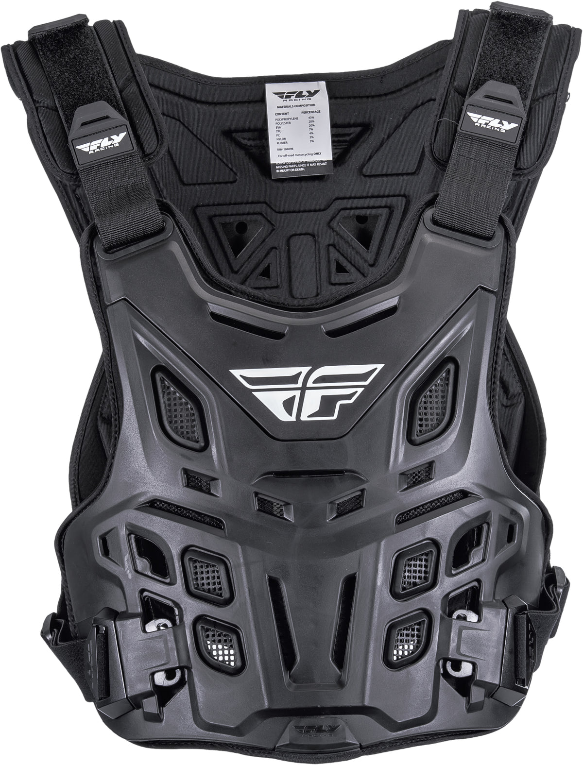 Fly Racing Revel Race Roost Guard Black