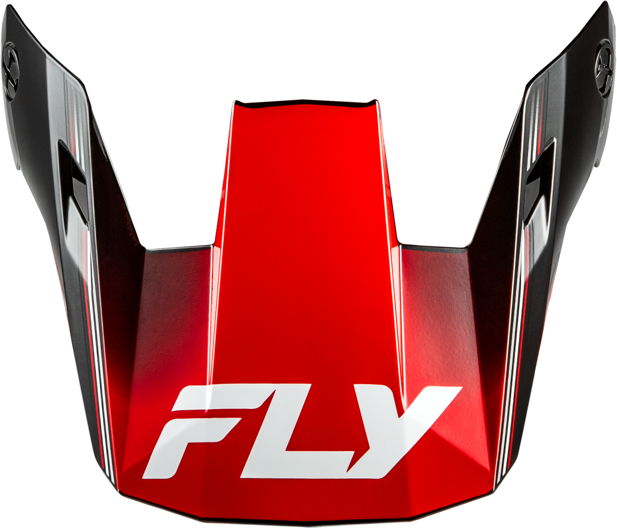 Fly Racing Rayce Repeat Visor 2026 Black/Red