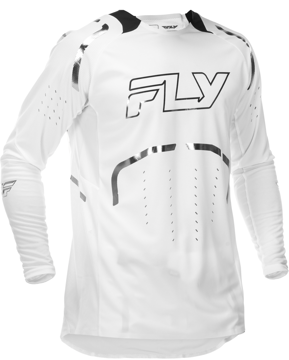 Fly Racing Evolution DST LE Flash Jersey 2026 White/Silver