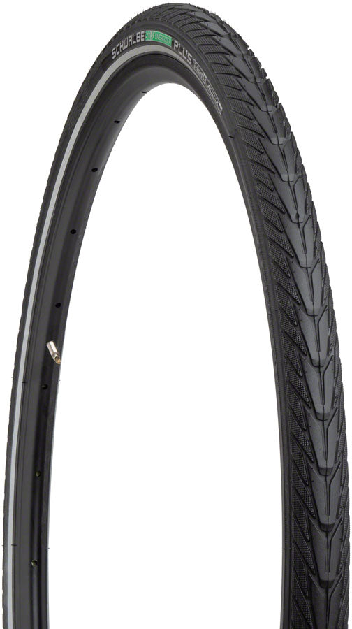 Schwalbe Energizer Plus Tire - 700 x 47 Clincher Wire BLK/Reflective Performance GreenGuard Addix E50
