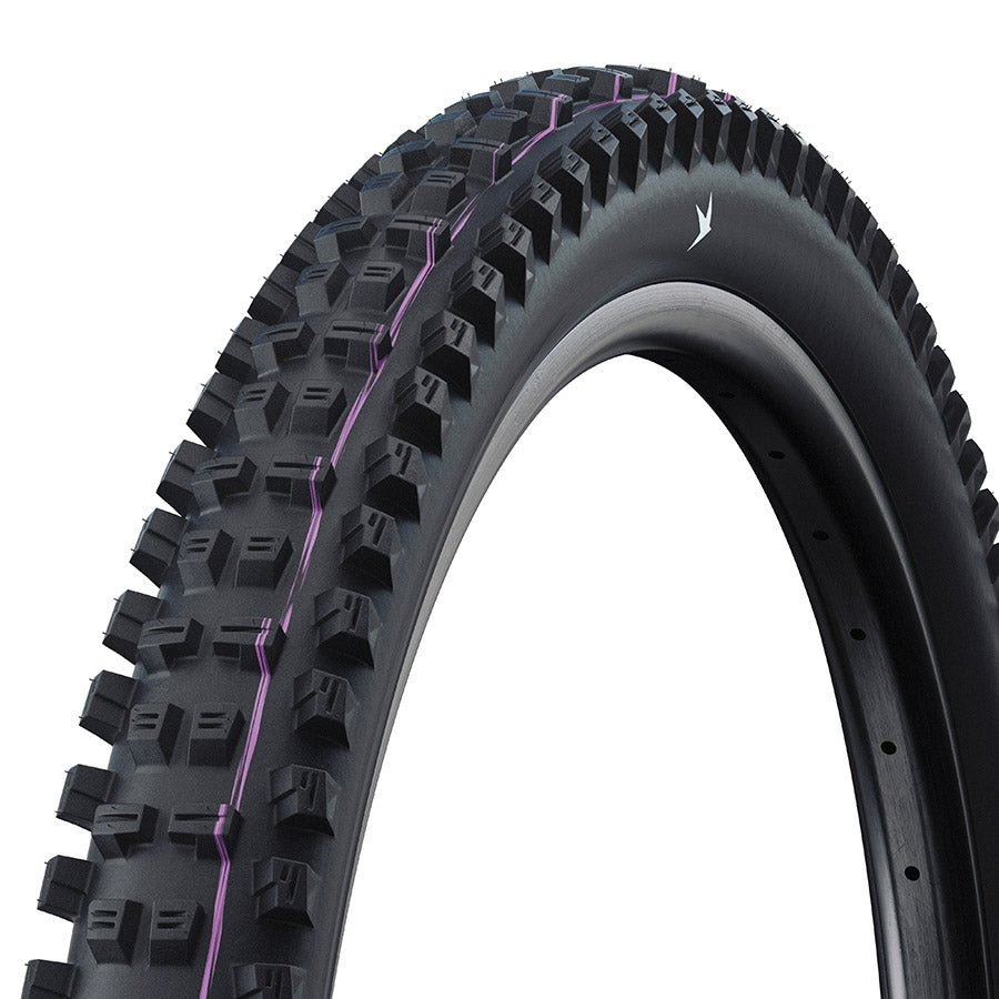 Schwalbe Tacky Chan Tire - 29 x 2.50 Tubeless Folding BLK Pro Gravity Ultra Soft Radial E-50