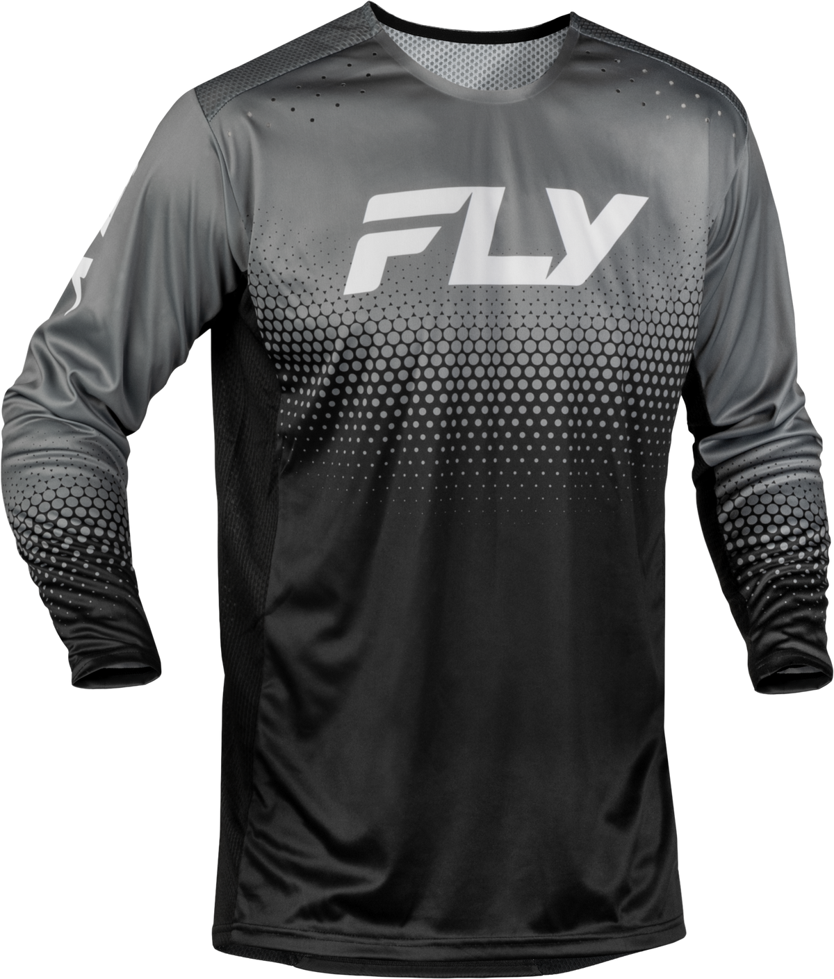 Fly Racing Youth Rayce Sonar Bicycle Jersey 2027 Black/Grey/White