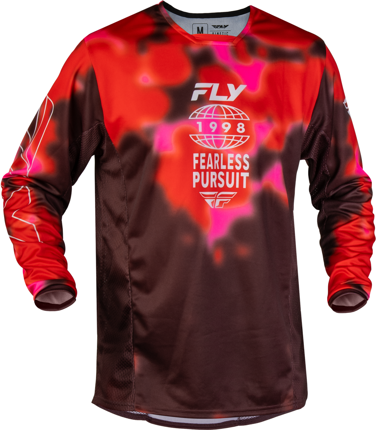 Fly Racing Kinetic Blur Jersey 2027 Red/Maroon