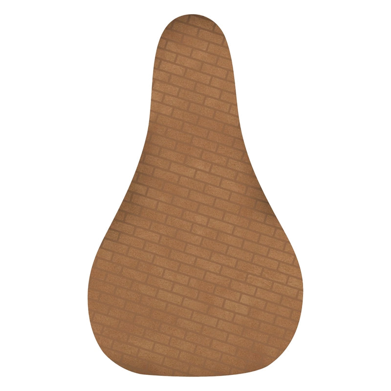 Sunday Silva Fat Railed Saddle Chromoly Brown Brick Fat