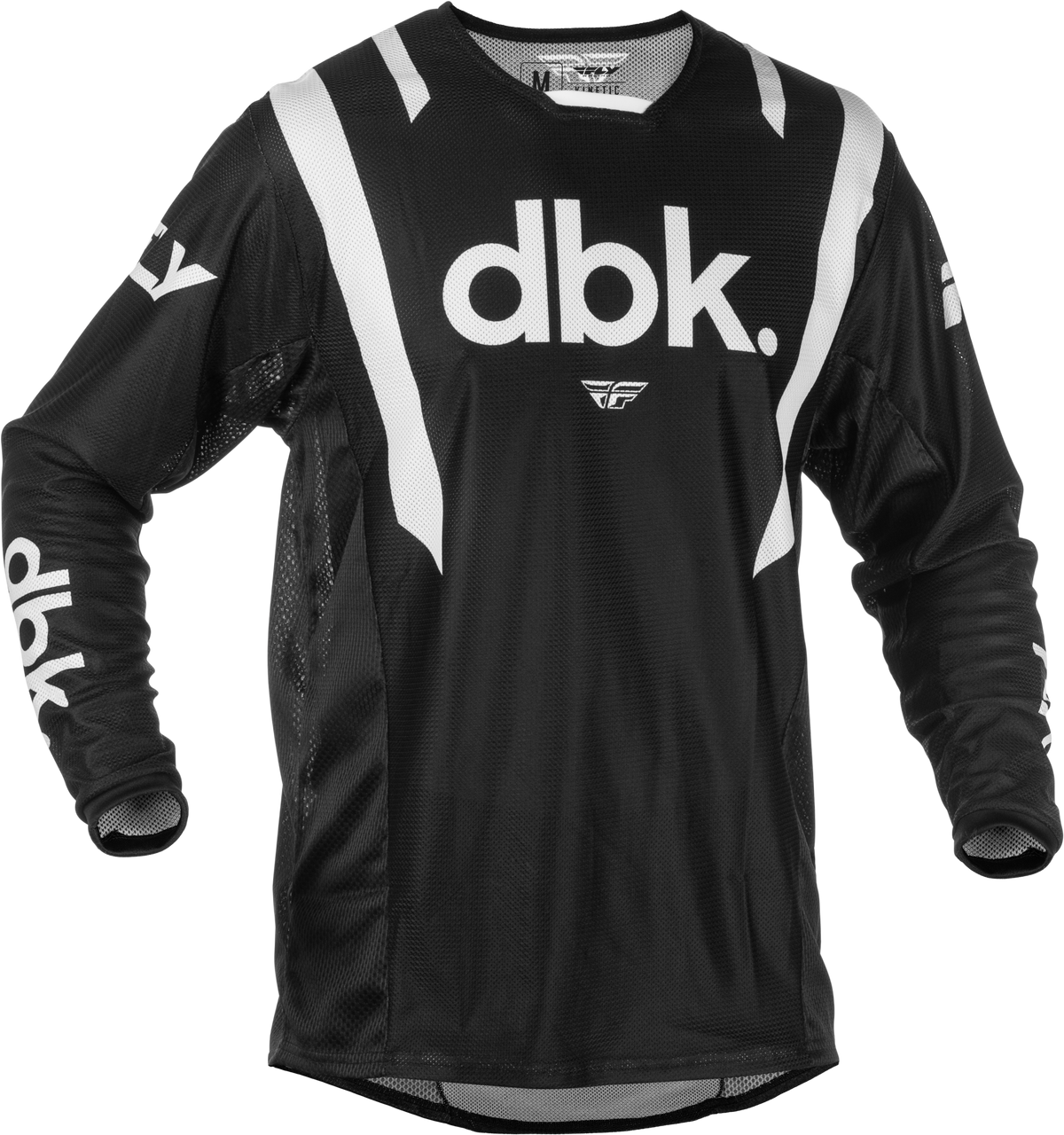 Fly Racing Kinetic Mesh DBK Jersey 2025.5 Black/White