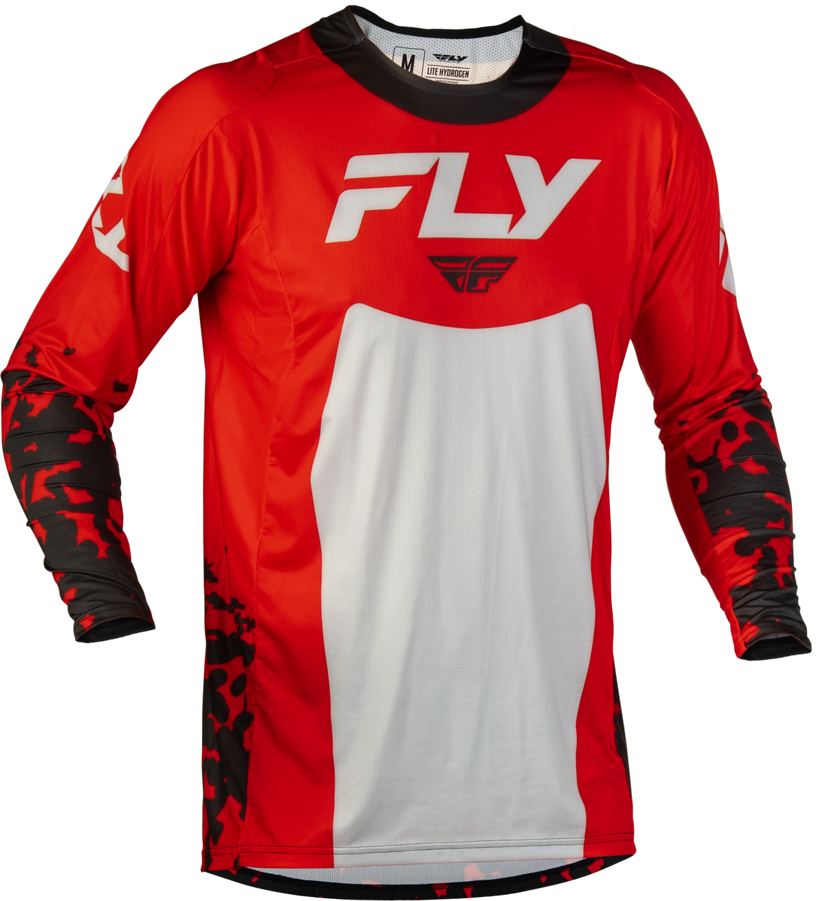 Fly Racing Lite Flake Jersey 2027 Red/Grey/Black