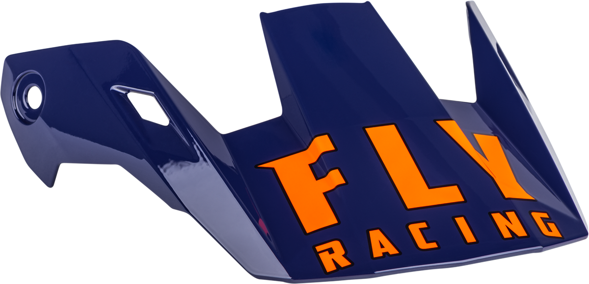 Fly Racing Rayce Helmet Visor Navy/Orange/Red