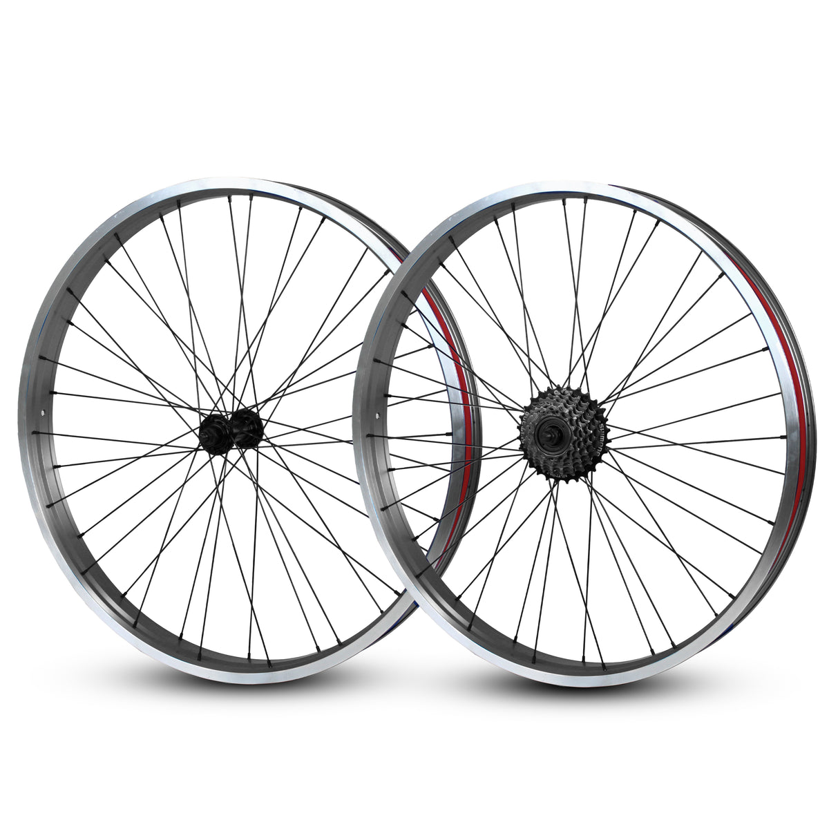 26"x57mm 7s Wheelset -- Cobra