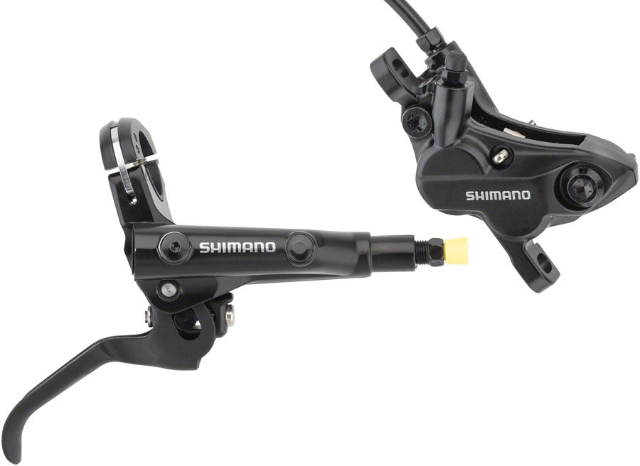 Shimano Deore BL-MT501/BR-MT520 Disc Brake and Lever – Rear, Hydraulic, Post Mount, Black