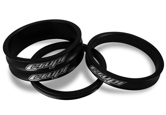 Crupi Parts Headset/Spacers 1" / Black Crupi Headset Spacers