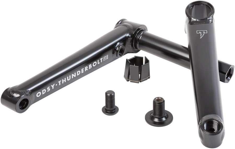 Odyssey Thunderbolt Crankset - 170mm Right Hand Drive Rust Proof Black