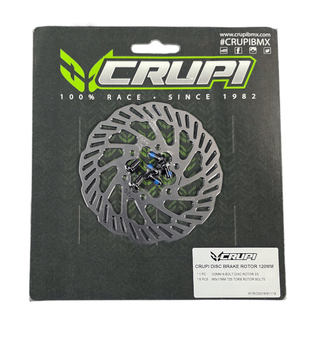 Crupi Brakes Crupi 120mm Disc Hub Rotor