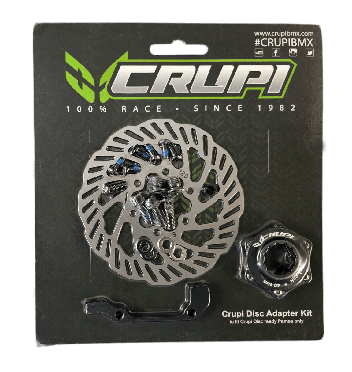 Crupi Brakes Crupi Disc Brake Adapter Kit 120mm