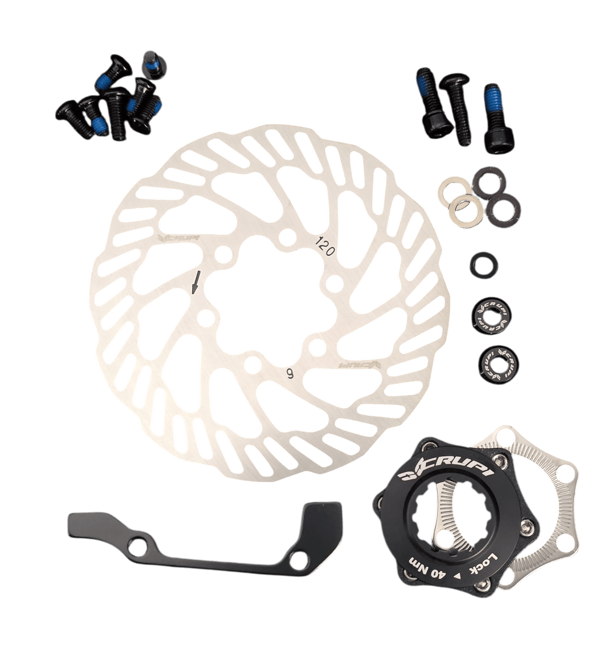 Crupi Brakes Crupi Disc Brake Adapter Kit 120mm