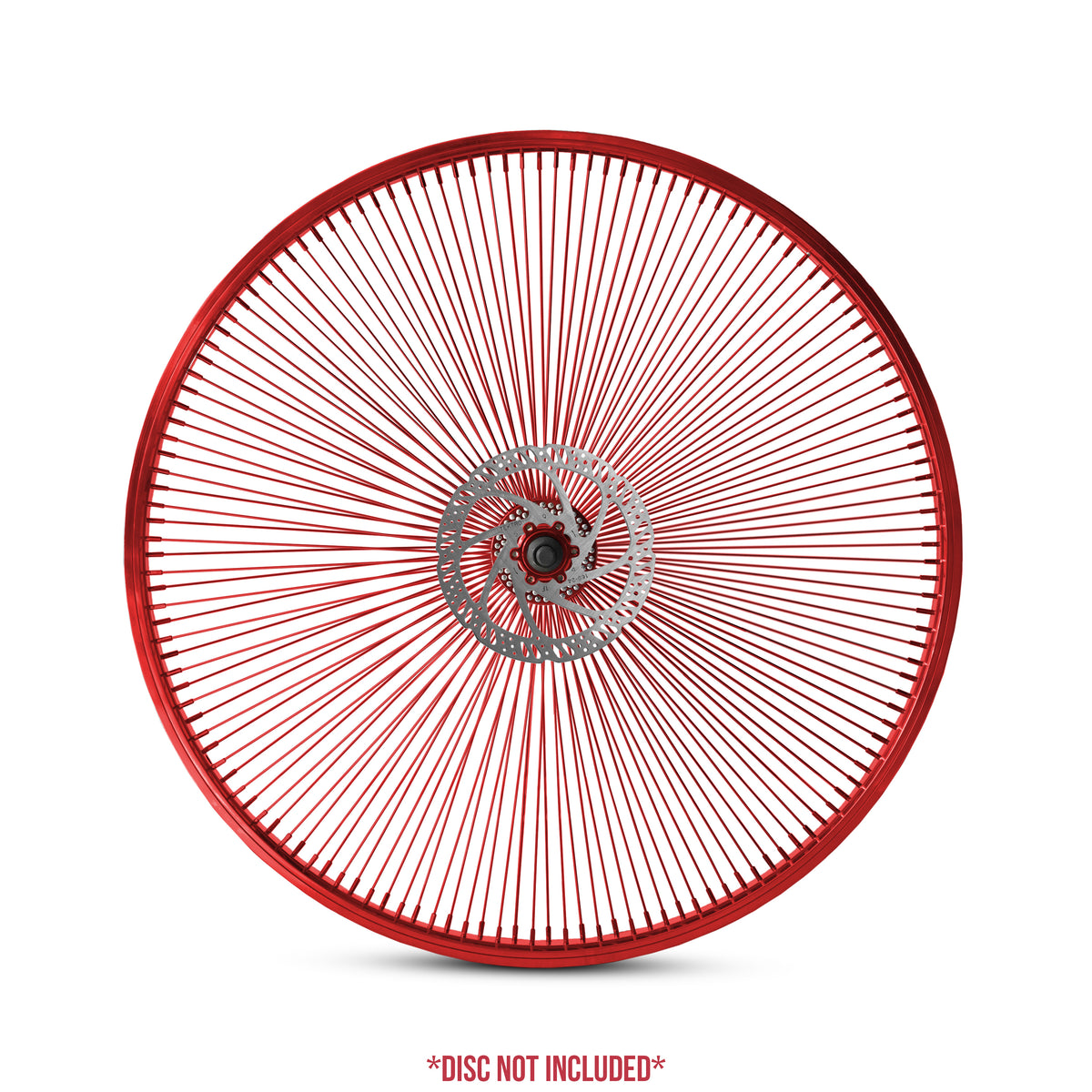29" Disc Wheelset - Anodized Red 144