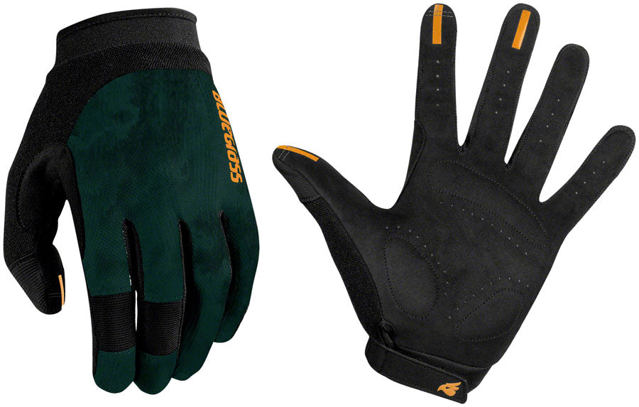 Bluegrass React Gloves - Green Full Finger Medium