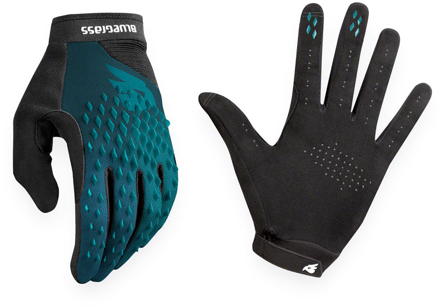 Bluegrass Prizma 3D Gloves - Blue Full Finger Large