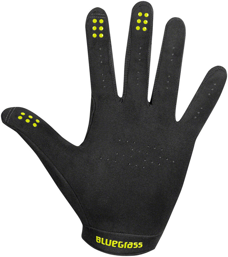 Bluegrass Union Gloves - Fluorescent Yellow Full Finger Large