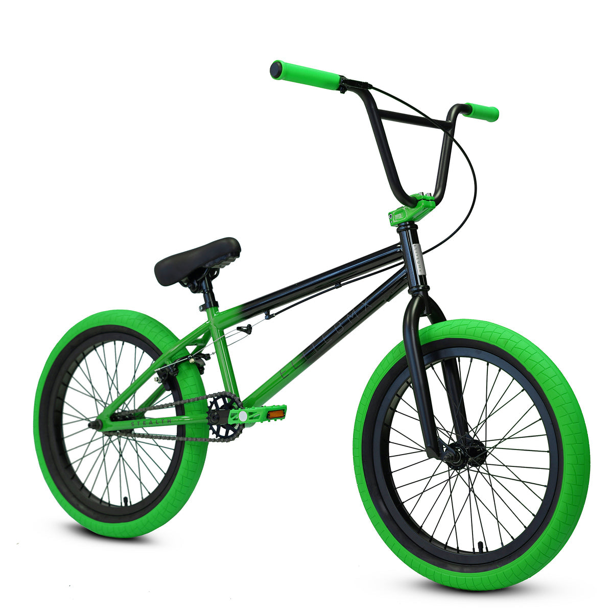 Stealth - Black Green Two Tone
