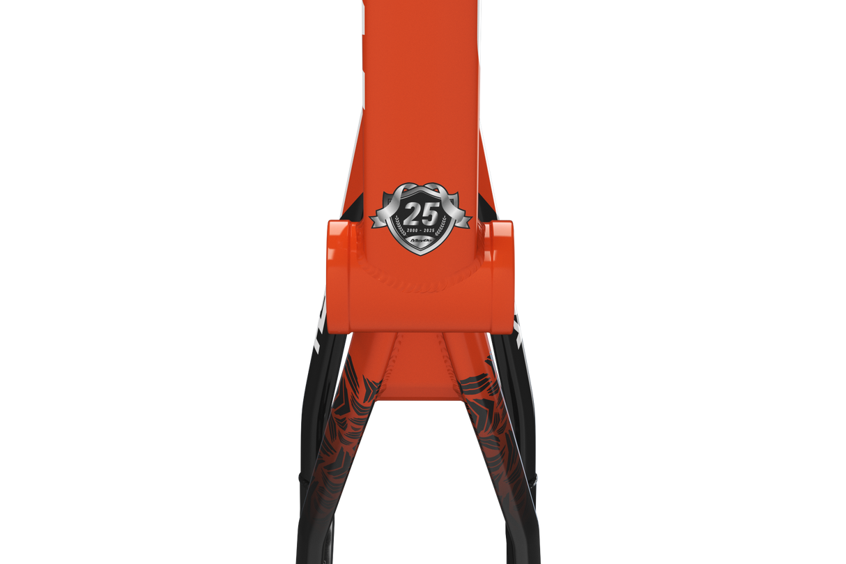 Meybo HSX Alloy BMX Race Frame 2025-Orange/Black/White
