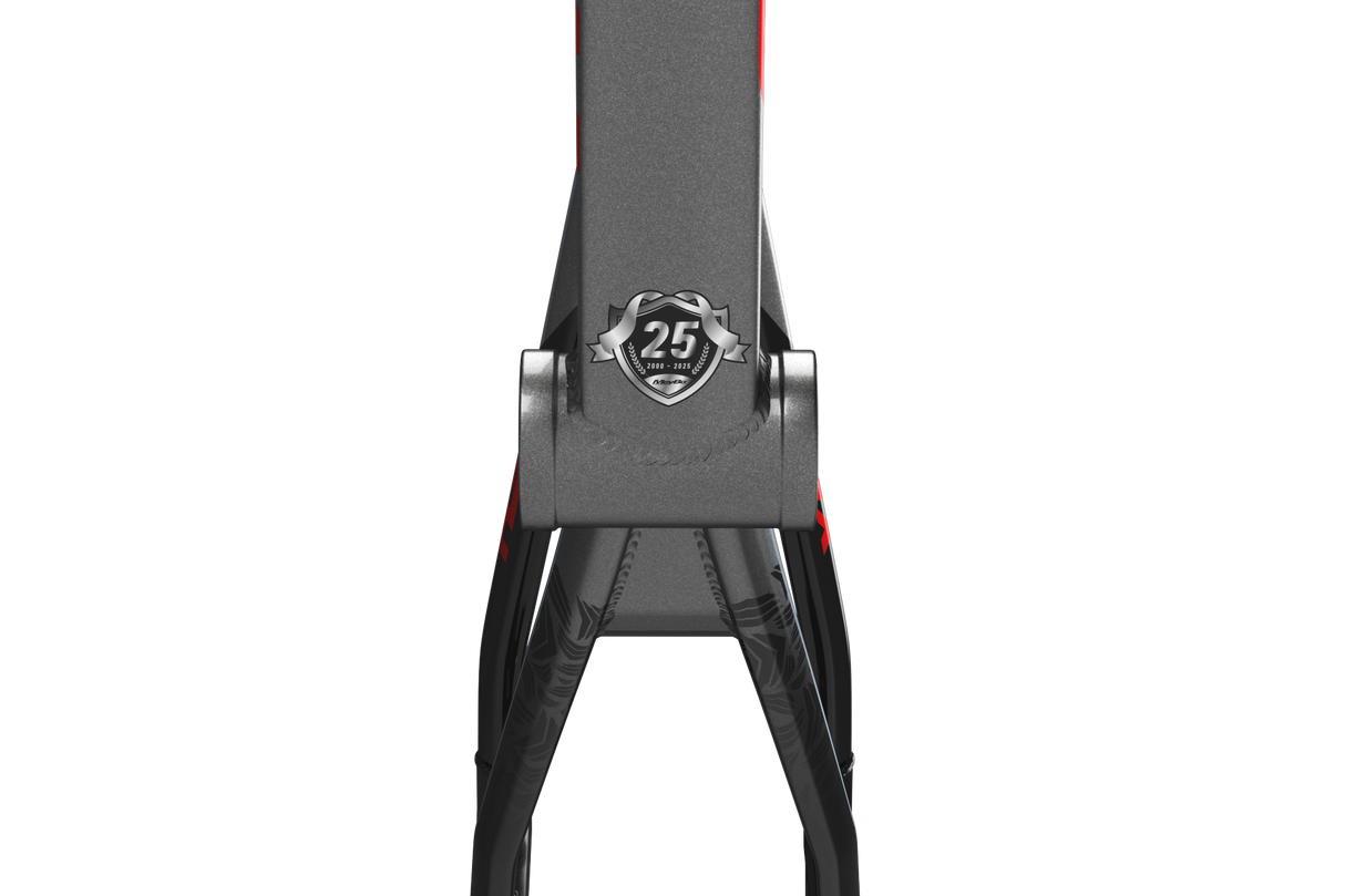 Meybo HSX Alloy BMX Race Frame 2025-Black/Red/Grey