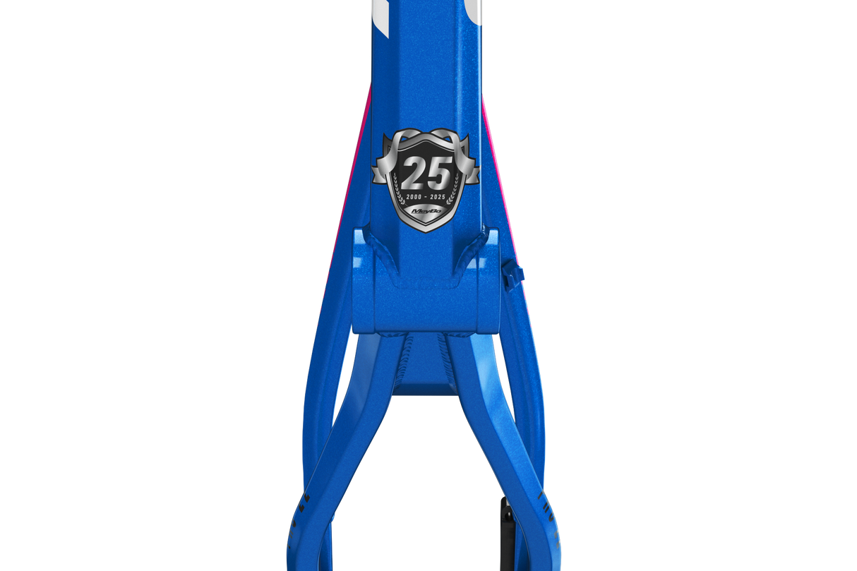 Meybo Holeshot Alloy BMX Race Frame 2025-Blue/Pink/Black