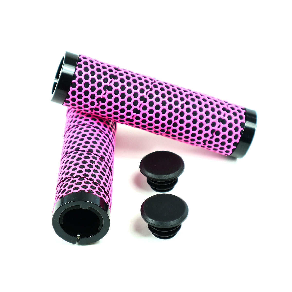 ISD - Lock On Honeycomb Grips - Multi Colors