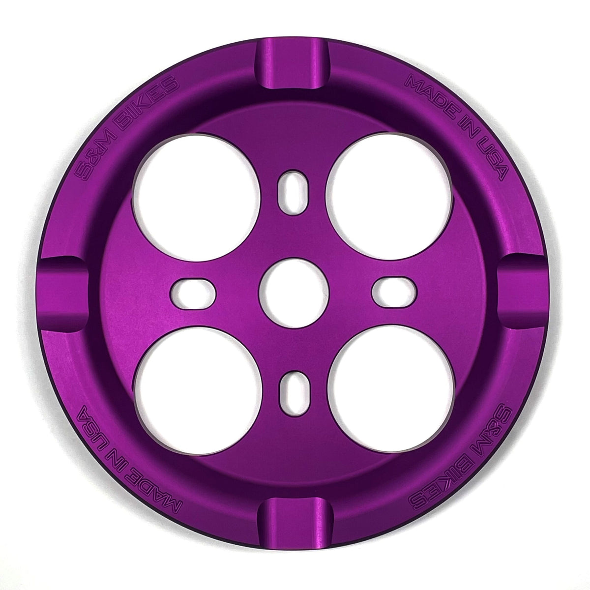Color:Matte Purple, Size:39T