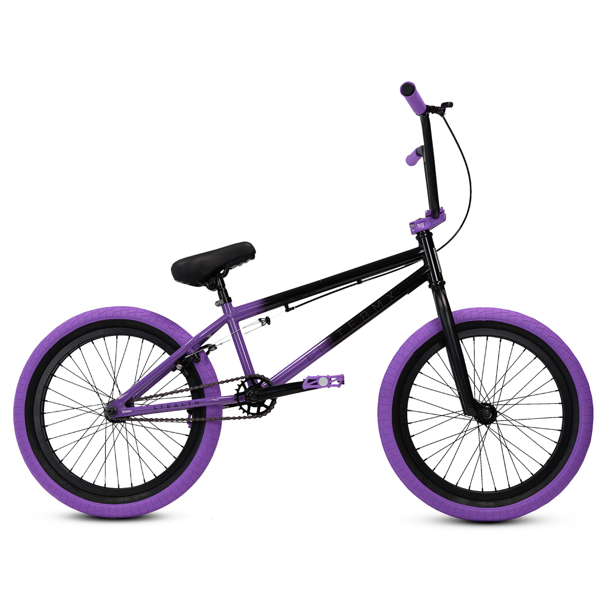 Stealth - Black Purple Two Tone