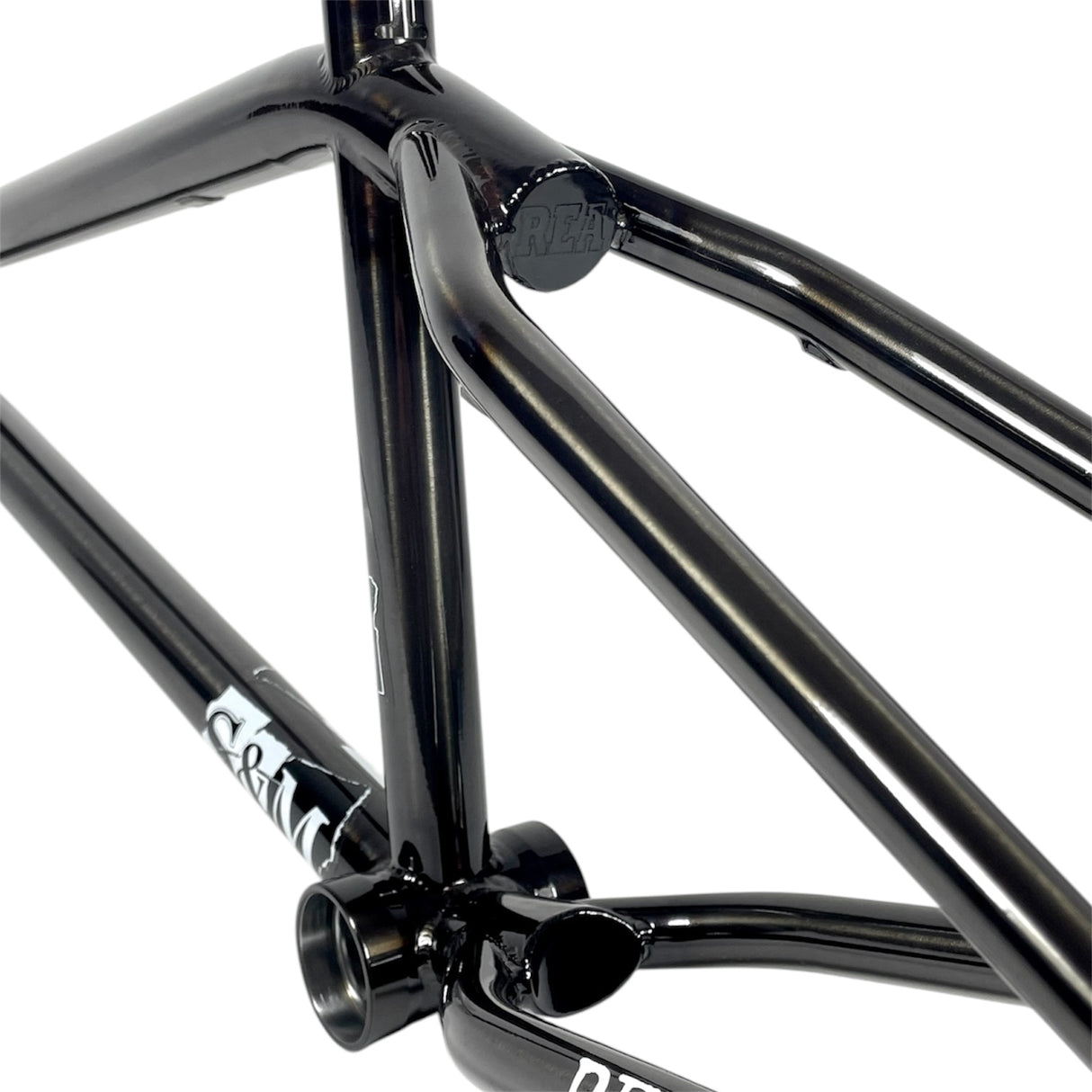 Color:TRANS SMOKE BLACK, Size:21.5"